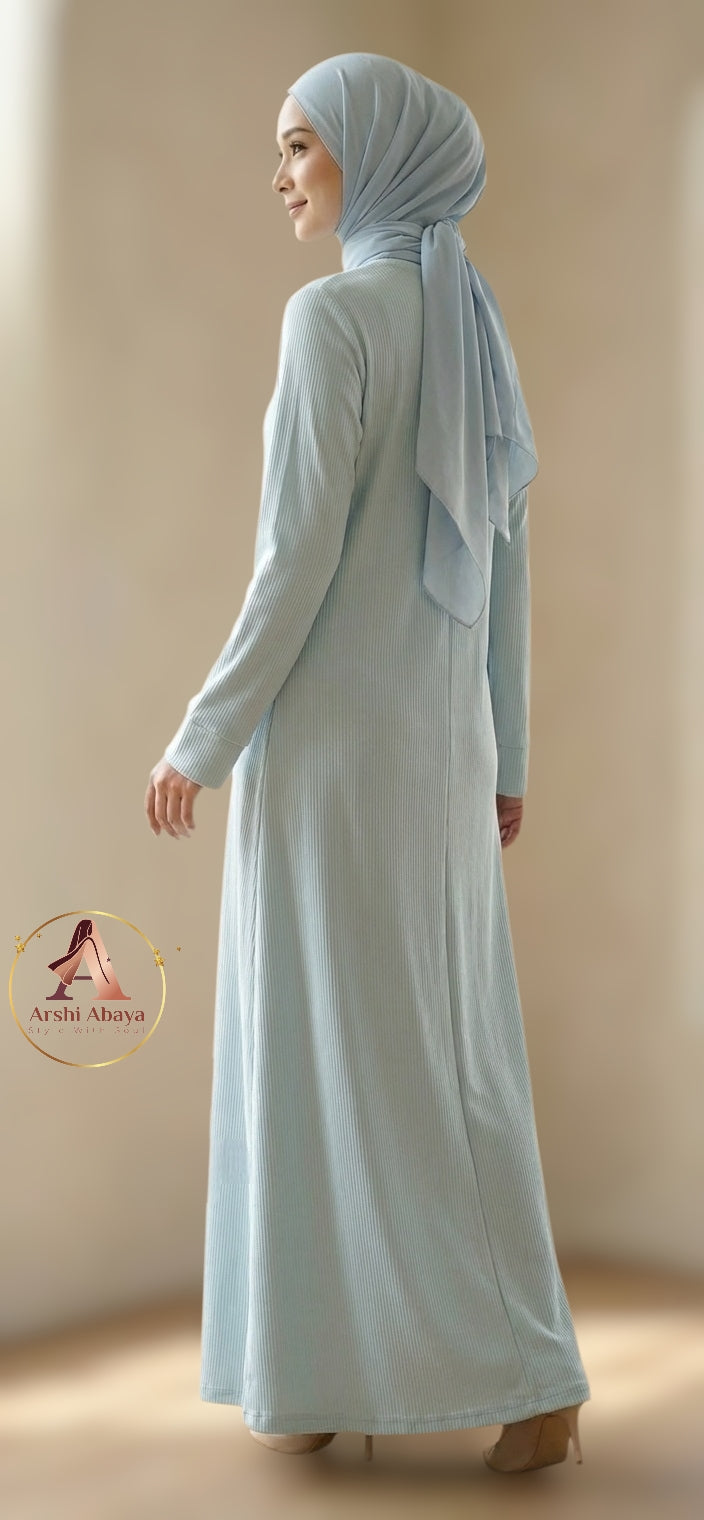 Lina Essential Inner Dress – Soft Blue