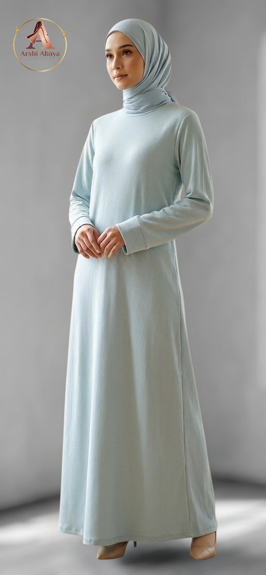 Lina Essential Inner Dress – Soft Blue