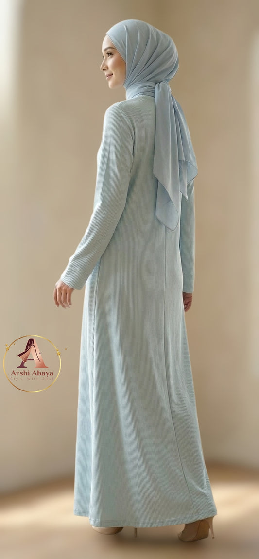 Lina Essential Inner Dress – Soft Blue