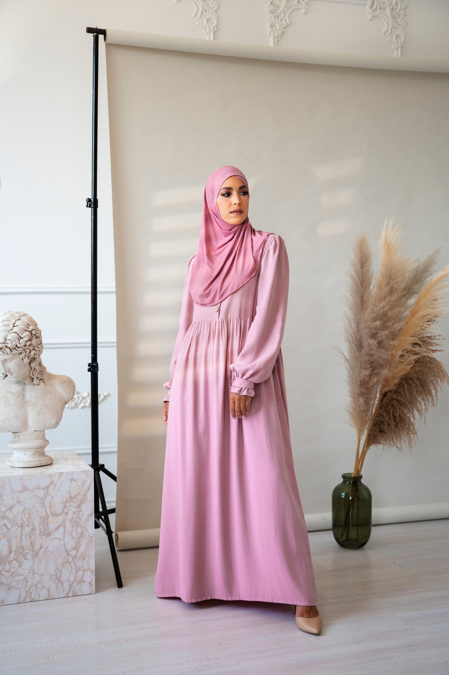 Ivory Grace Abaya